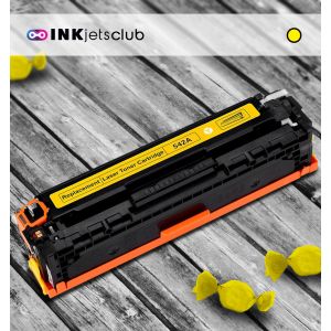 HP 125A (CB542A) Yellow Compatible  Toner Cartridge