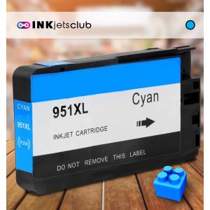 HP 951XL Cyan (CN046AN) High-Yield Compatible Ink cartridge 