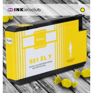 HP 951XL Yellow (CN048AN) High-Yield Compatible Ink cartridge 