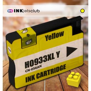 HP 933XL Yellow (CN056AN) High-Yield Compatible Ink cartridge 