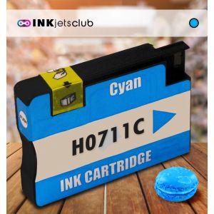 HP 711 Cyan (CZ130A) Compatible  Inkjet Cartridge