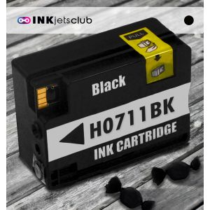HP 711XL Black (CZ133A) High Yield Compatible  Inkjet Cartridge