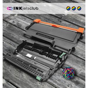 2 Pack - Brother TN450 and DR420 High Yield Compatible Toner & Drum Value Pack. Includes 1 Toner and 1 Drum