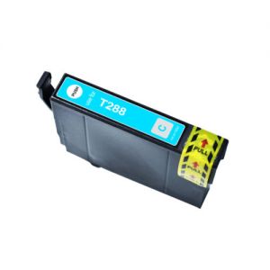 Remanufactured G&G compatible replacement for Epson 288 (T288220) Cyan Compatible  Ink Cartridge