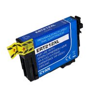 Remanufactured G&G compatible replacement for Epson 212XL Cyan High Yield Compatible Ink Cartridge