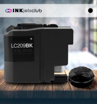 Brother LC209BK Super High Yield Black Compatible Ink