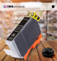 Canon CLI8Bk Black Compatible Inkjet Cartridge (With Chip)