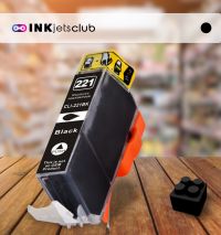 Canon CLI221 Black Compatible Inkjet Cartridge (With Chip)
