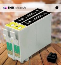 Remanufactured G&G compatible replacement for 2 Pack Epson 78 Black (T078120) Compatible  Ink Cartridge