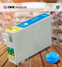 Remanufactured G&G compatible replacement for Epson 68 Cyan (T068220) High-Capacity Compatible  Inkjet Cartridge
