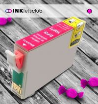 Remanufactured G&G compatible replacement for Epson 87 Magenta (T087320) Compatible  Inkjet Cartridge