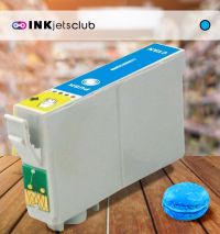 Remanufactured G&G compatible replacement for Epson 88 Cyan (T088220) Compatible  Ink Cartridge  - Moderate Capacity