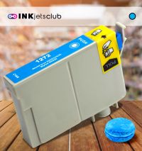 Remanufactured G&G compatible replacement for Epson 127 (T127220) Extra High Yield Cyan Compatible  Inkjet Cartridge