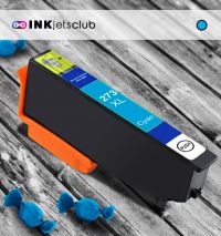 Remanufactured G&G compatible replacement for Epson 273XL (T273XL220) High Yield Cyan Compatible  Ink Cartridge