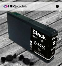 Remanufactured G&G compatible replacement for Epson 676XL (T676XL120) High Yield Black Compatible  Ink Cartridge