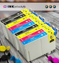 Remanufactured G&G compatible replacement for 9 Pack - Epson 126 High Yield Ink Cartridge Value Pack. Includes 3 Black, 2 Cyan, 2 Magenta and 2 Yellow Ink Compatible Cartridge