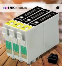 Remanufactured G&G compatible replacement for 3 Pack Epson 79 High Yield Black (T079120) Compatible  Ink Cartridge