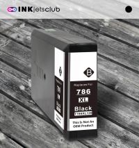 Remanufactured G&G compatible replacement for Epson 786XL (EST786XL120) High Yield Black Compatible  Ink Cartridge