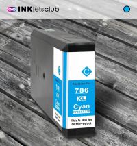 Remanufactured G&G compatible replacement for Epson 786XL (EST786XL220) High Yield Cyan Compatible  Ink Cartridge