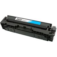 HP 202X High Yield Cyan Compatible Toner Cartridge, 2600 Page Yield (CF501X)