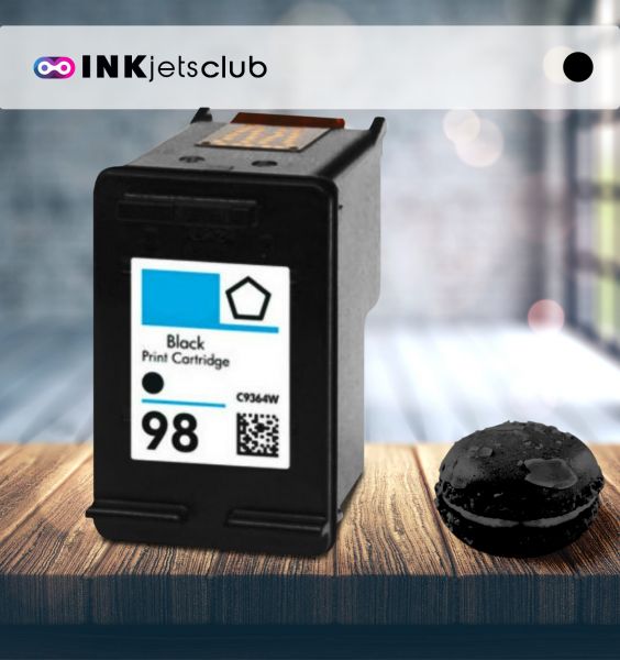 HP 98 C9364Wn Black Ink Cartridge. Satisfactory results InkjetsClub