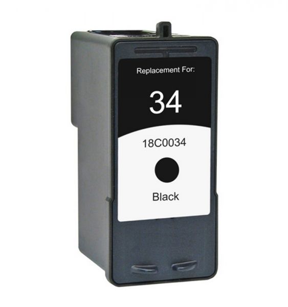 当店在庫してます! Black (#34) 18C0034 Lexmark Ink Service Quick Cartridge. プリンタアクセサリ