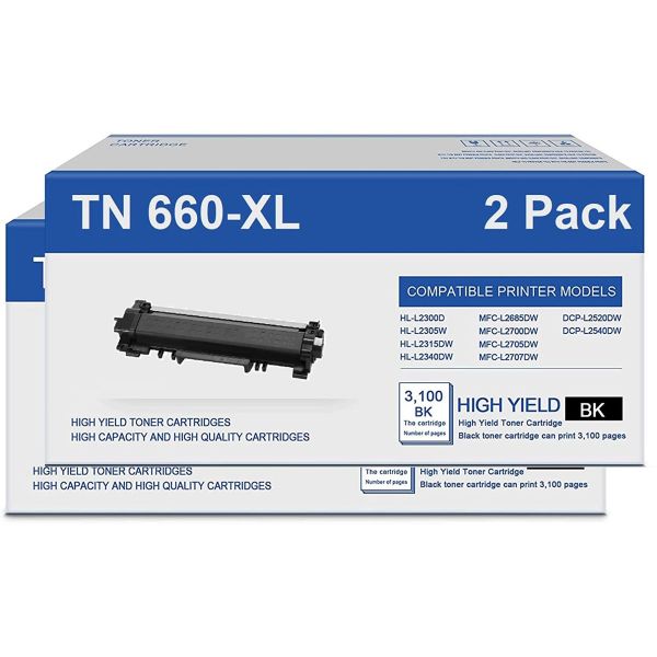 TN660 Toner Cartrdge DR630 Drum Compatble For Brother MFC-L2700DW