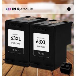 Combo Pack Black & Tri-Color Ink Cartridges - 65XL, 63XL, 62XL, 64XL, 61XL, 60XL For HP Printers