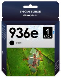 INKjetsclub Compatible Replacement Ink Cartridge for 936e Ink. Works with 9110b 9122e 9125e 9135e 9128e 9130b 9730e Printers. Black