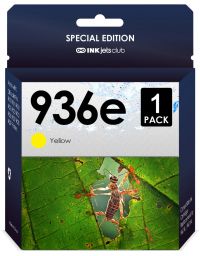 INKjetsclub Compatible Replacement Ink Cartridge for 936e Ink. Works with 9110b 9122e 9125e 9135e 9128e 9130b 9730e Printers. Yellow