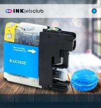 Brother LC105C Super High Yield Cyan Compatible Ink cartridge