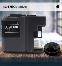 Brother LC203BK Compatible High Yield Black Ink