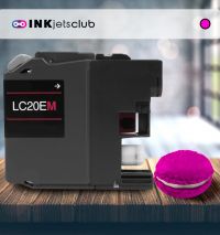 Brother LC20EM Super High Yield Magenta Compatible Ink Cartridge