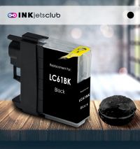 Brother LC61Bk Black Compatible Ink cartridge. (LC61 Series)