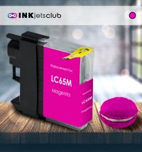 Brother LC65M High Yield Magenta Compatible Ink cartridge. (LC65 Series)