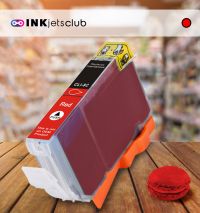 Canon CLI8R Red Compatible Inkjet Cartridge (With Chip) for Pixma Pro 9000 Printer