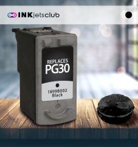 Canon PG30 Pigment Black Compatible  Inkjet Cartridge