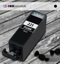 Canon PGI-225 Pigment Black Compatible Inkjet Cartridge (With Chip)