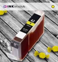 Canon CLI-42Y (6387B002) Yellow Compatible Ink cartridge for the PIXMA PRO-100