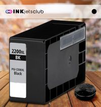 Canon PGI-2200XL (9255B001) High Yield Black Compatible Ink Cartridge 