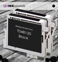 2 Pack Epson 48 Black (T048120) Compatible  Ink Cartridge