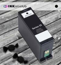 Dell Series 33/34  (331-7377 / T9FKK) Extra High Yield Black Compatible Ink cartridge for Dell V525w and V725w