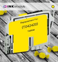 Epson 42 Yellow (T042420) Compatible  Ink Cartridge
