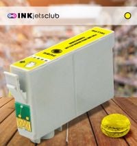 Epson 68 Yellow (T068420) High-Capacity Compatible  Inkjet Cartridge