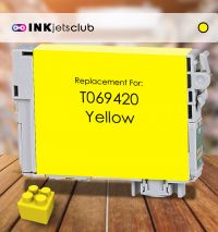 Epson 69 Yellow (T069420) Compatible  Ink Cartridge