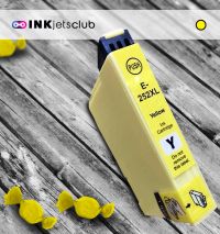 Epson 252XL (T252XL420) Yellow High Yield Compatible  Ink Cartridges