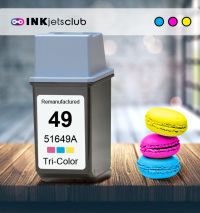 HP 49 (51649A) Tri-Color Compatible Ink cartridge
