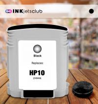 HP 10 (C4844A) High-Yield Black Compatible Ink cartridge Compatible Ink cartridge
