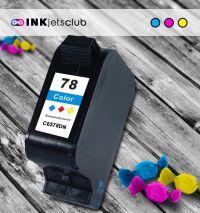 HP 78 (C6578DN) Color High Capacity Compatible Ink Cartridge