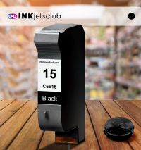 HP 15 (C6615DN) Black Compatible Ink cartridge